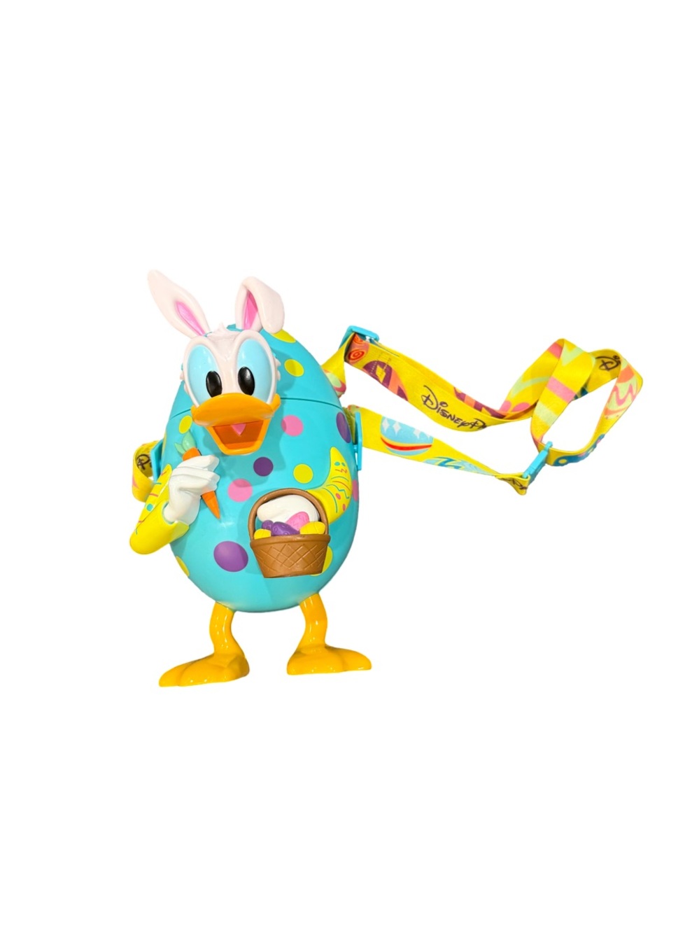 Disneyland 2024 Donald Duck Easter Egg Sipper Cup With Strap